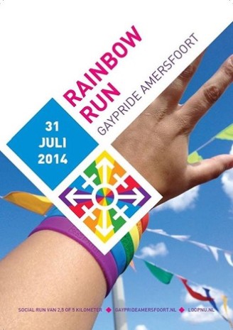 Gaypride Amersfoort 2014 - Rainbow Run