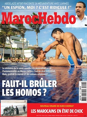 Maroc Hebdo - 12 juni 2015 COVER klein