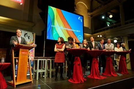 COC Verkiezingsdebat 2017 - Rode Hoed Amsterdam